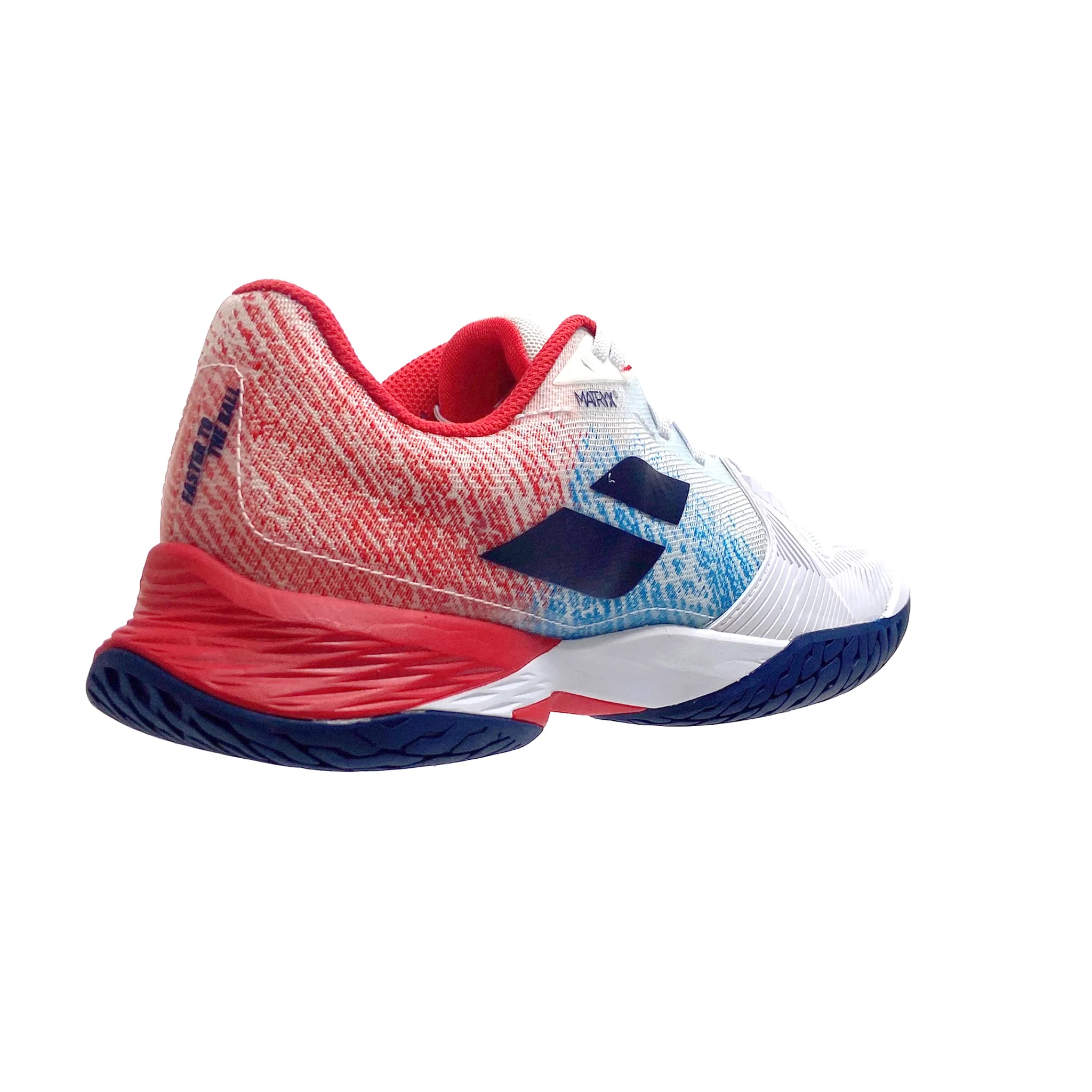 Babolat Men's Jet Mach 3 AC 30F22629-1005 White/Estate Blue