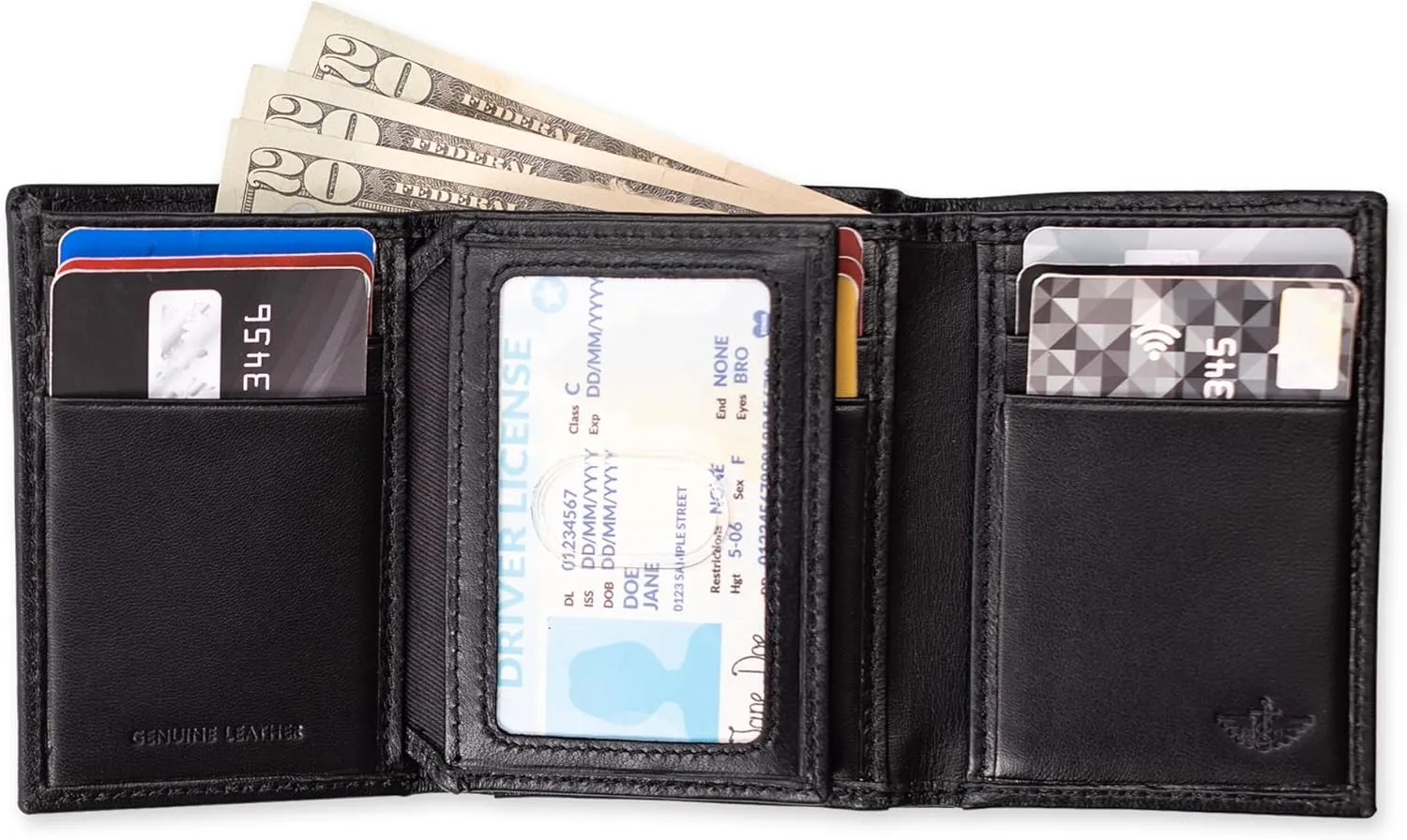 Dockers Men's Slim Trifold Wallet